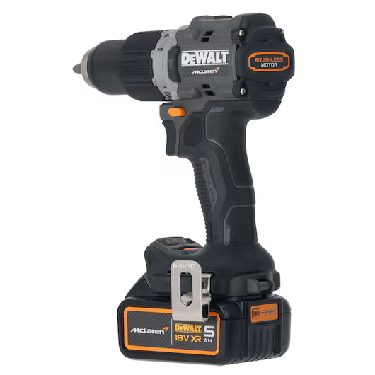 DEWALT x McLaren F1 Team 18V XR Brushless Hammer Drill Driver - 2 x 4Ah